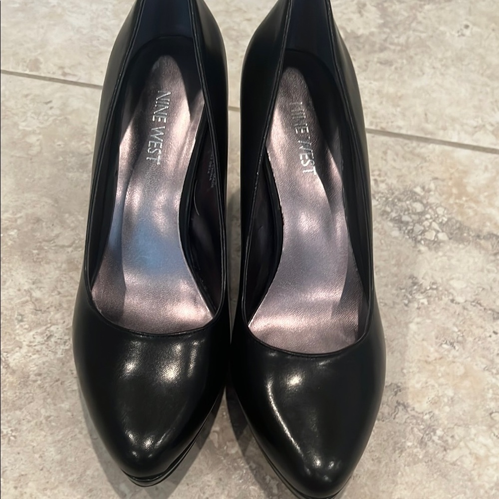 Nine West Black Classic Heels
